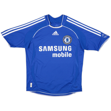 2006-08 Chelsea Home Shirt - 8/10 - (L.Boys)