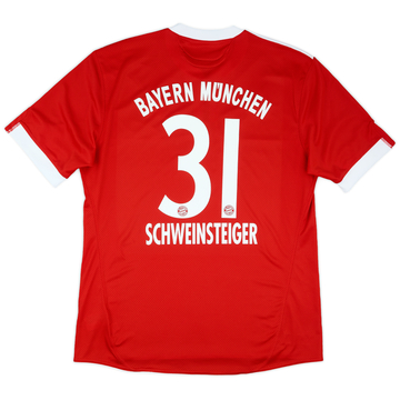 2009-10 Bayern Munich Home Shirt Schweinsteiger #31