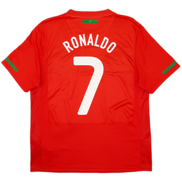 2010-11 Portugal Home Shirt Ronaldo #7 - 9/10 - (M)