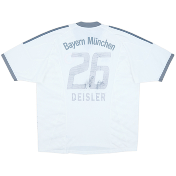 2002-03 Bayern Munich Away Shirt Deisler #26 - 4/10 - (XL)