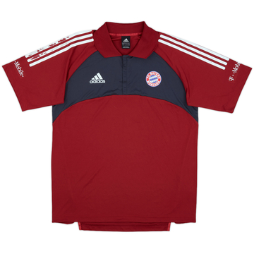 2002-03 Bayern Munich adidas 1/4 Zip Polo Shirt - 6/10 - (M)