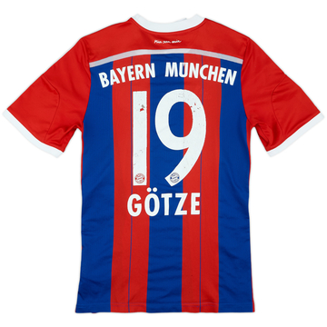2014-15 Bayern Munich Home Shirt Gotze #19 - 5/10 - (XL.Boys)