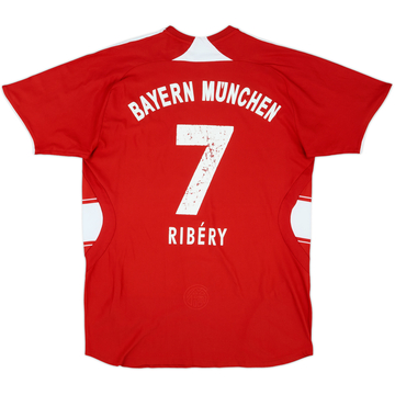 2007-08 Bayern Munich Home Shirt Ribery #7 - 5/10 - (XL.Boys)
