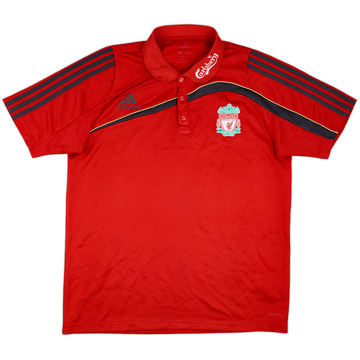 2009-10 Liverpool adidas Polo Shirt - 9/10 - (L)