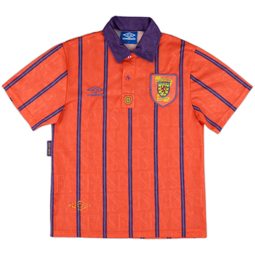 1993-95 Scotland Away Shirt - 8/10 - (S)