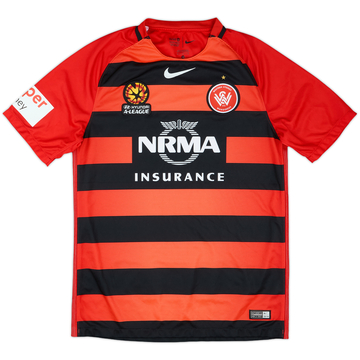 2016-17 Western Sydney Wanderers Home Shirt - 8/10 - (M)