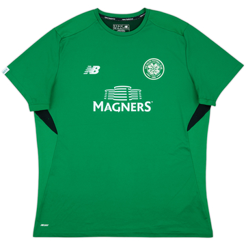 2017-18 Celtic New Balance Training Shirt - 8/10 - (XXL)
