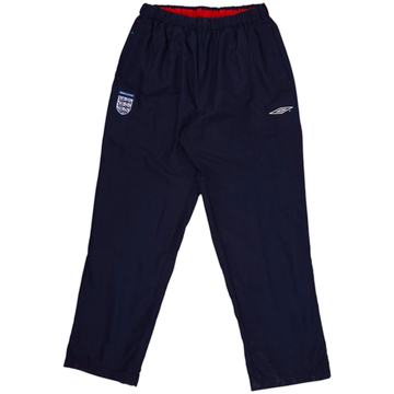2000-02 England Umbro Track Pants/Bottoms - 8/10 - (XL)
