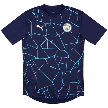 2020-21 Manchester City Puma Pre-Match Training Shirt - 10/10 - (M)