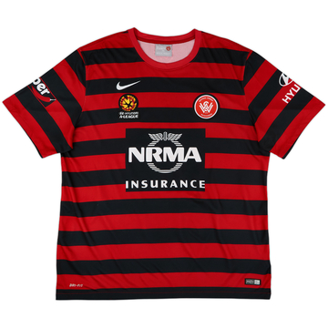 2014-15 Western Sydney Wanderers Home Shirt - 9/10 - (XXL)