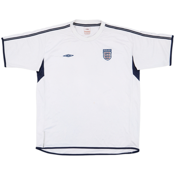 2001-02 England Umbro Training Shirt - 5/10 - (XL)
