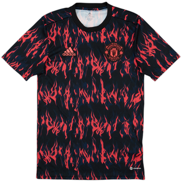 2021-22 Manchester United adidas Training Shirt - 10/10 - (XS)