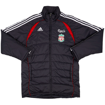 2006-07 Liverpool adidas Padded Bench Coat - 8/10 - (M)