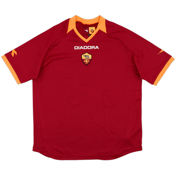 2006-07 Roma Home Shirt - 4/10 - (L)