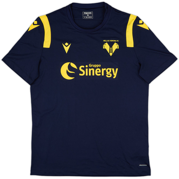 2020-21 Hellas Verona Macron Training Shirt - 8/10 - (XL)
