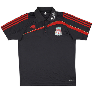 2009-10 Liverpool adidas Polo Shirt - 9/10 - (M)