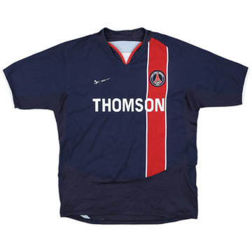 2003-04 Paris Saint-Germain Home Shirt - 4/10 - (L.Boys)