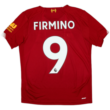 2019-20 Liverpool Home Shirt Firmino #9 - 8/10 - (L.Boys)