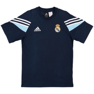 2003-04 Real Madrid adidas Cotton Tee - 8/10 - (XL.Boys)