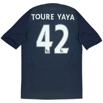 2010-12 Manchester City Away Shirt Toure Yaya #42 - 6/10 - (M)