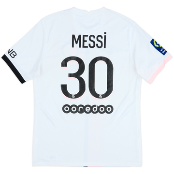 2021-22 Paris Saint-Germain Away Shirt Messi #30 - 8/10 - (M)