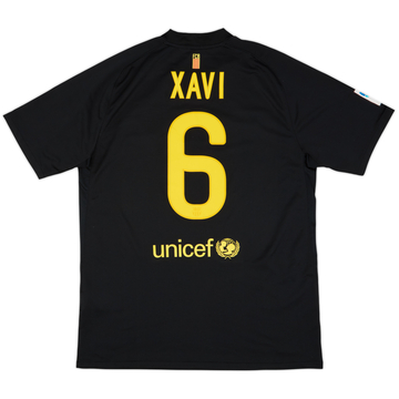 Camiseta de visitante del Barcelona 2011-12 Xavi #6 - 9/10 - (L)