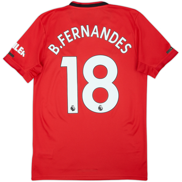 2019-20 Manchester United Camiseta Local B.Fernandes #18 - 5/10 - (S)
