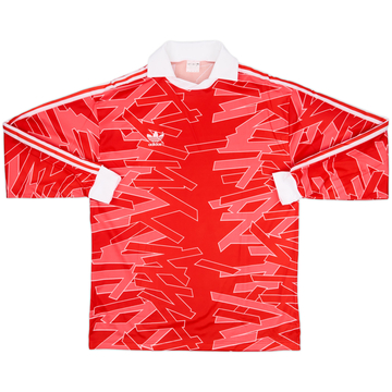 1990s adidas Template L/S Shirt - 9/10 - (XL)