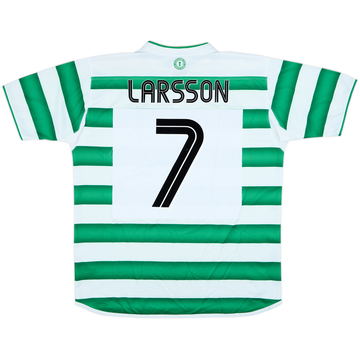 2003-04 Celtic Home Shirt Larsson #7 - 7/10 - (L)