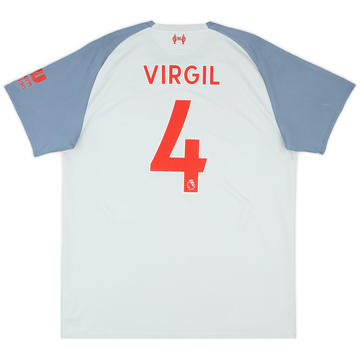 2018-19 Liverpool Third Shirt Virgil #4VS