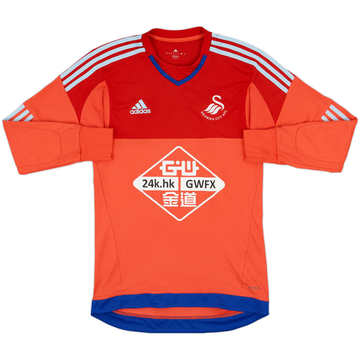 2015-16 Swansea GK Shirt - 9/10 - (S)