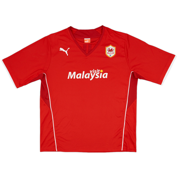 2013-14 Cardiff Home Shirt - 6/10 - (XL)