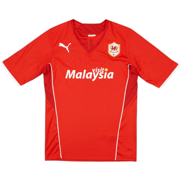 2013-14 Cardiff Home Shirt - 6/10 - (S)