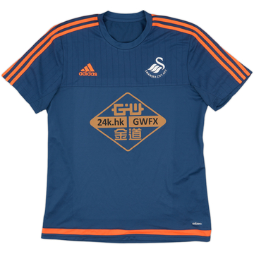 2015-16 Swansea adizero Training Shirt - 8/10 - (L)