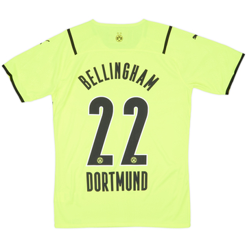 2021-22 Borussia Dortmund Authentic Home European Shirt Bellingham #22 (L)