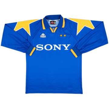 1995-96 Juventus Away L/S Shirt - 8/10 - (L)