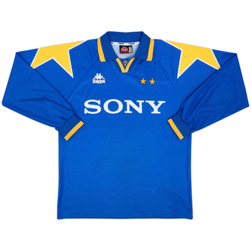 1995-96 Juventus Away L/S Shirt - 7/10 - (L)
