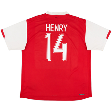 2006-08 Arsenal Home Shirt Henry #14 - 5/10 - (XL)