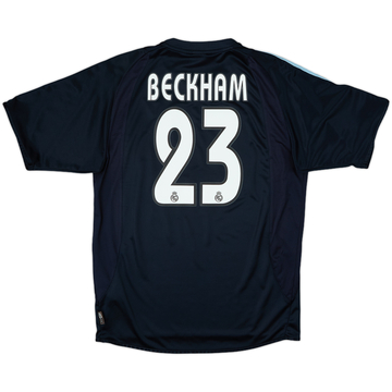 2003-04 Real Madrid Away Shirt Beckham #23 - 7/10 - (S)