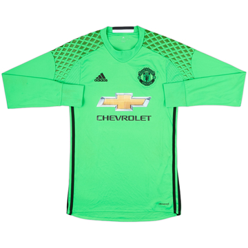 2016-17 Manchester United GK Shirt - 9/10 - (XS)