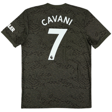 2020-21 Manchester United Away Shirt Cavani #7 - 9/10 - (M)