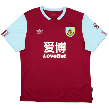 2019-20 Burnley Home Shirt - 7/10 - (Women's XL)