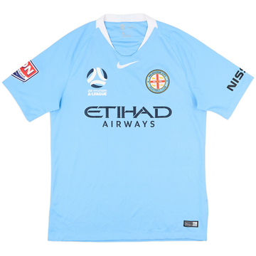 2018-19 Melbourne City Home Shirt - 8/10 - (M)