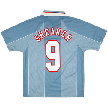 1996-97 England Away Shirt Shearer #9 - 8/10 - (M)