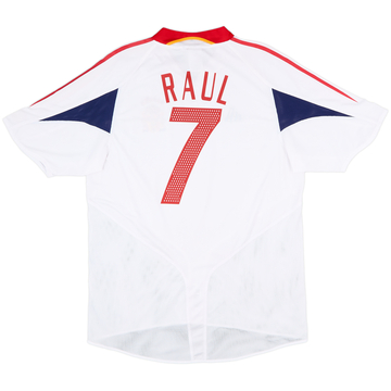 2004-06 Spain Away Shirt Raul #7 - 10/10 - (L)