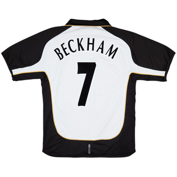 2001-02 Manchester United Centenary Away/Third Shirt Beckham #7 - 7/10 - (L)