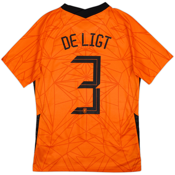 2020-21 Netherlands Home Shirt De Ligt #3 - 10/10 - (S)