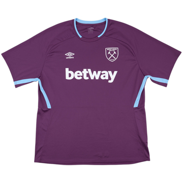 2019-20 West Ham Umbro Training Shirt - 9/10 - (4XL)
