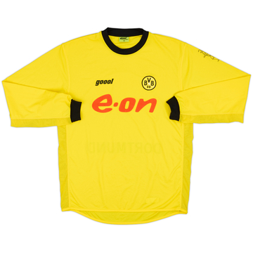 2003-04 Borussia Dortmund Home L/S Shirt - 5/10 - (M)