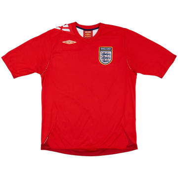 2006-08 England Away Shirt - 5/10 - (L)